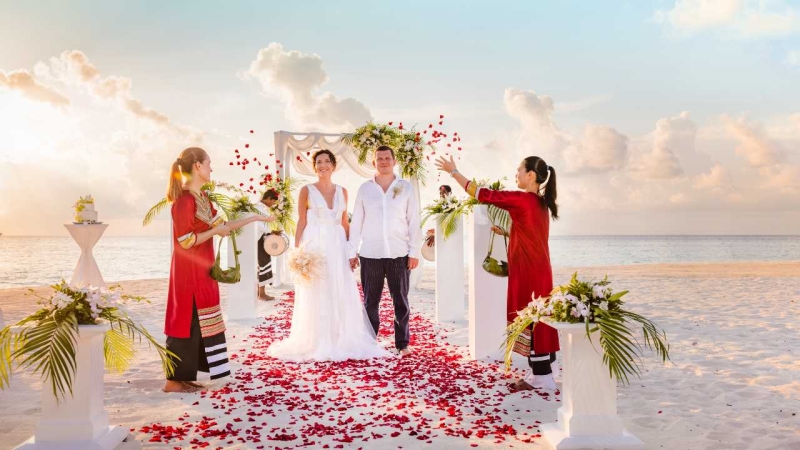Island Ceremonial Wedding